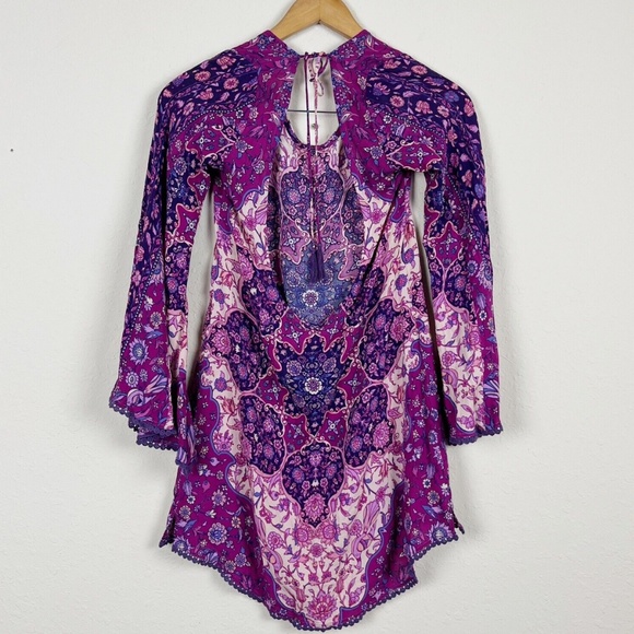 Spell Kiss The Sky Mini Dress in Violet Rare - Picture 10 of 12